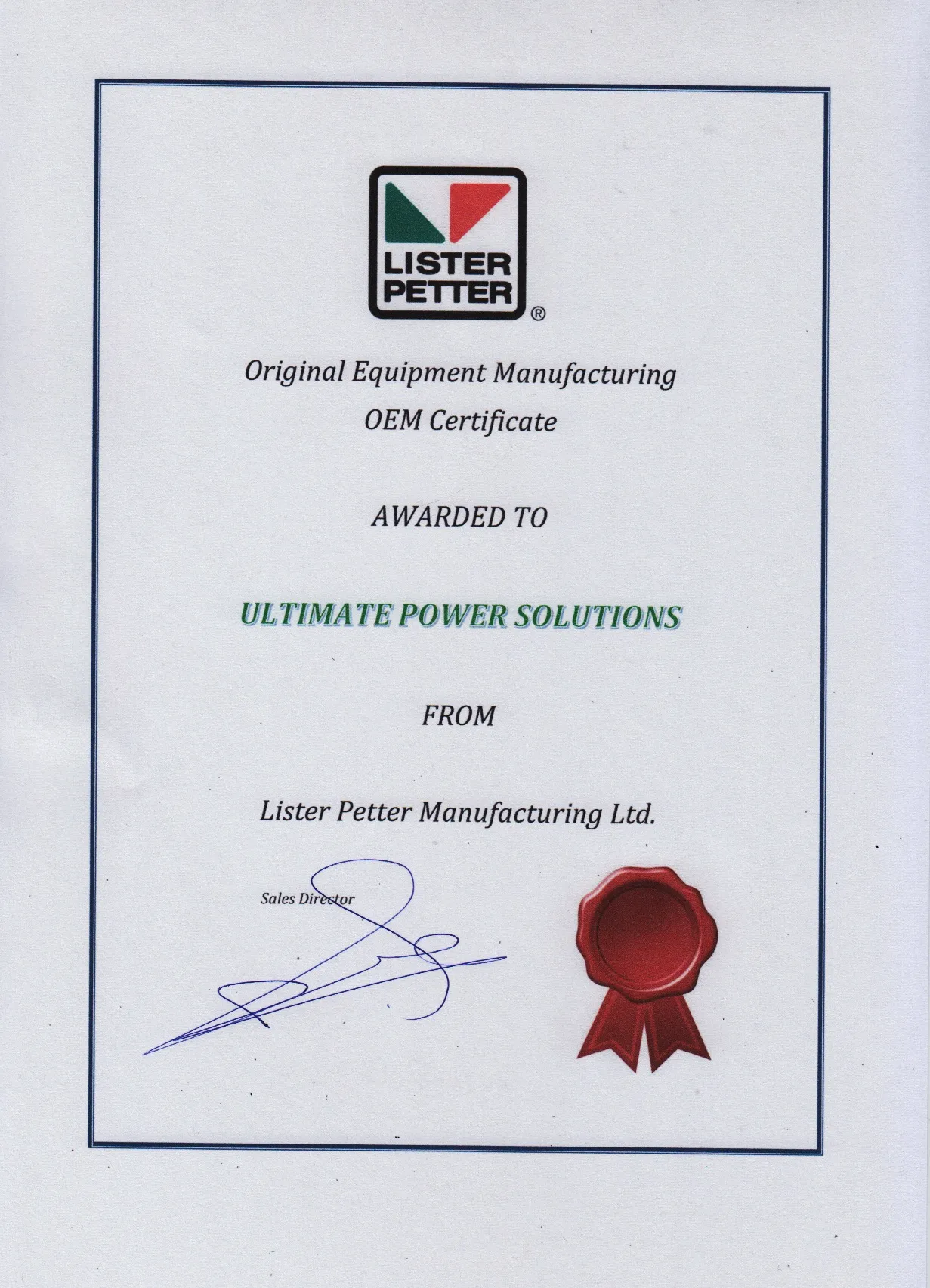 Certificates & OEM Authorizations image 9