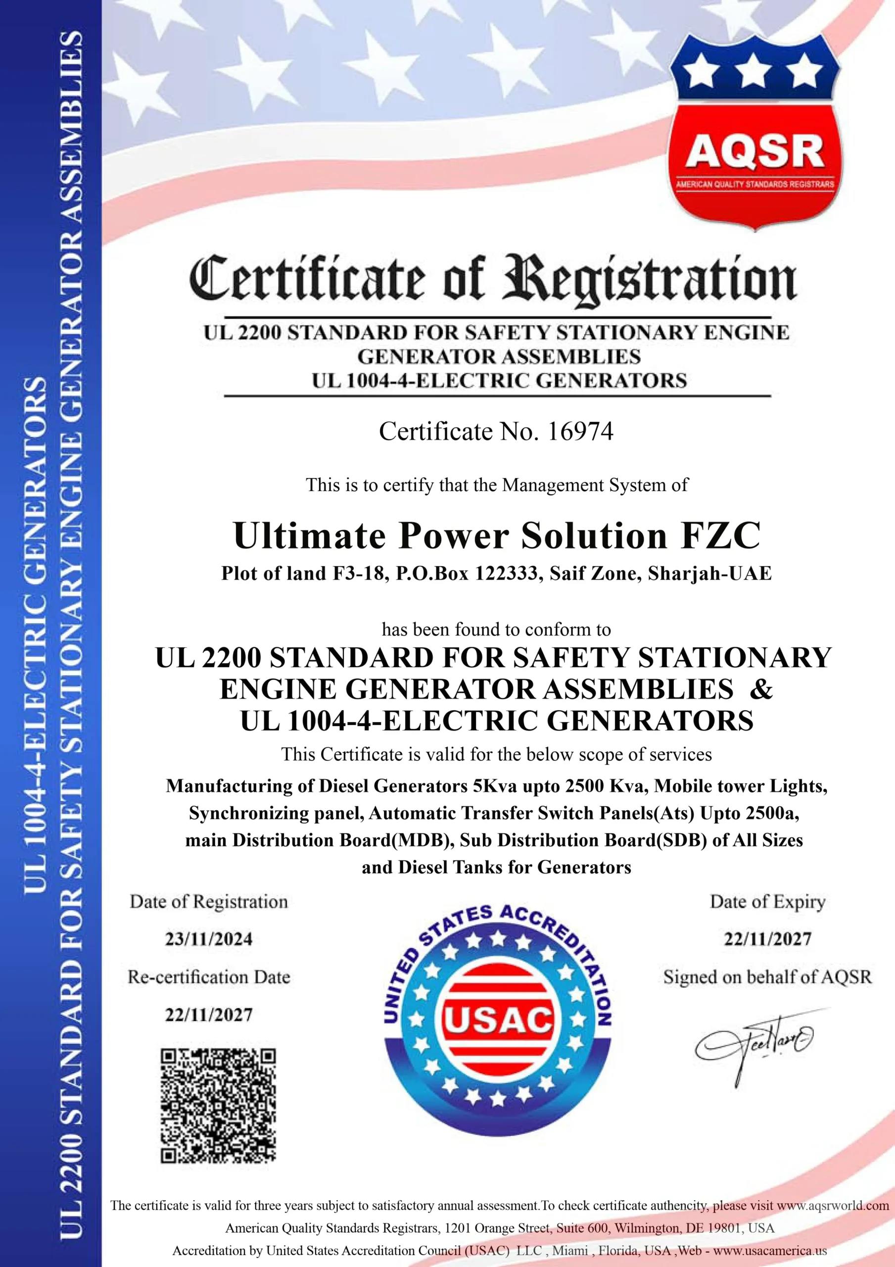 Certificates & OEM Authorizations image 12